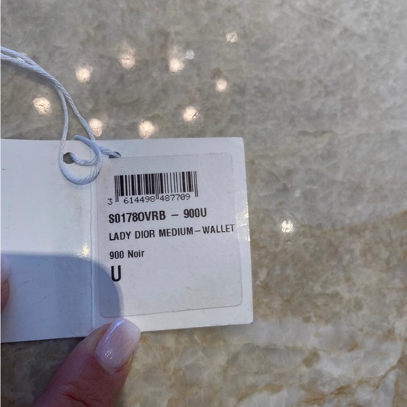 Lady Dior Lotus Wallet - Picture 2 of 10